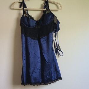 Frederick's of Hollywood Slip with Built in Bra